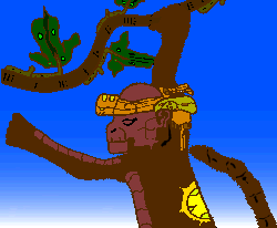 Infinite Monkey Picture by Bill